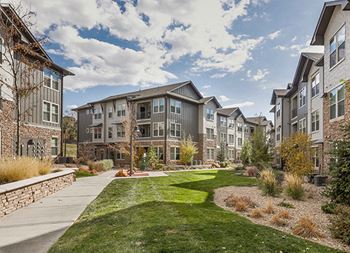 Lush landscaping and expansive natural open spaces